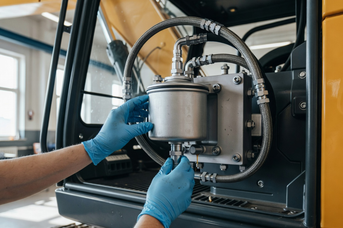 Dlaczego filtry hydrauliczne montuje się w różnych punktach układu maszyny